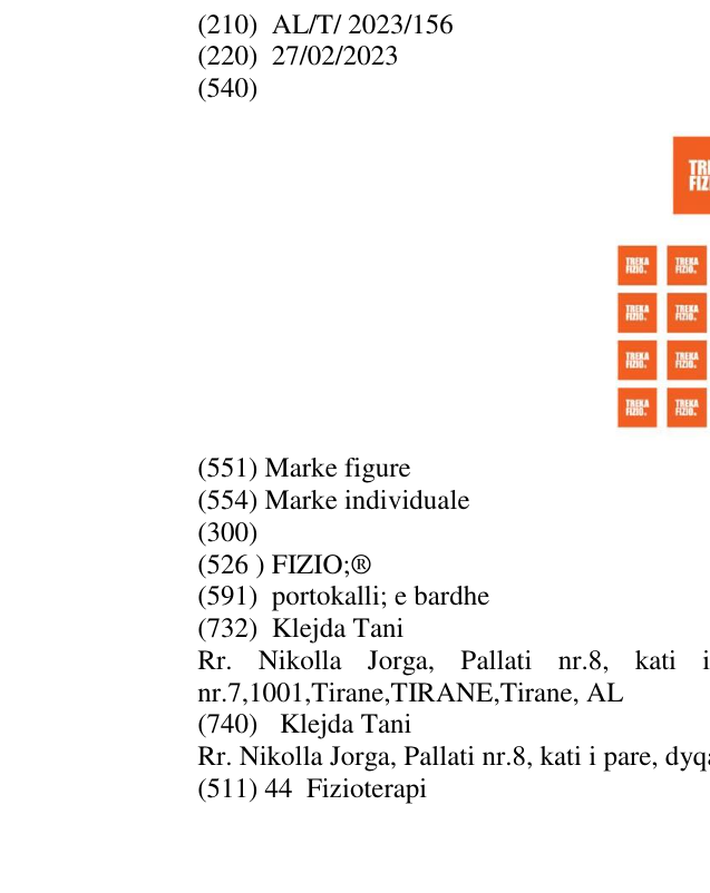 Zëri i markës FIZIO;® në buletin