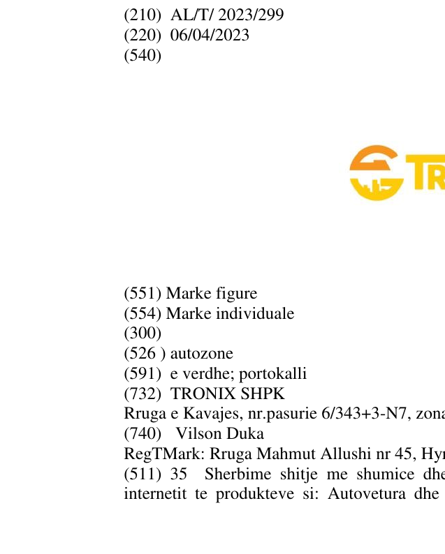 Zëri i markës autozone në buletin