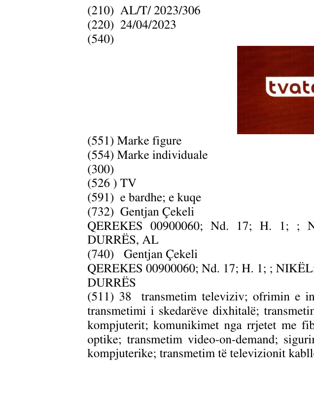 Zëri i markës TV në buletin