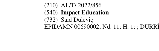 Zëri i markës Impact Education në buletin