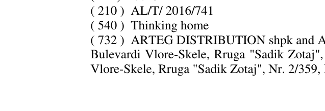 Zëri i markës Thinking home në buletin