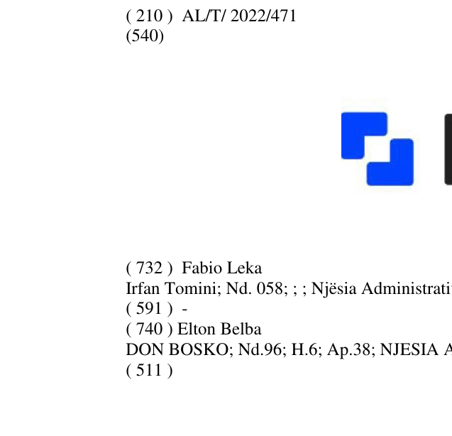 Zëri i markës list në buletin