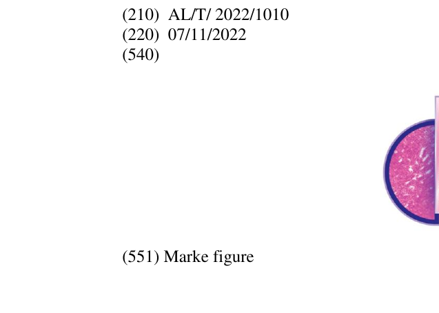 Zëri i markës AL/T/2022/1010 në buletin