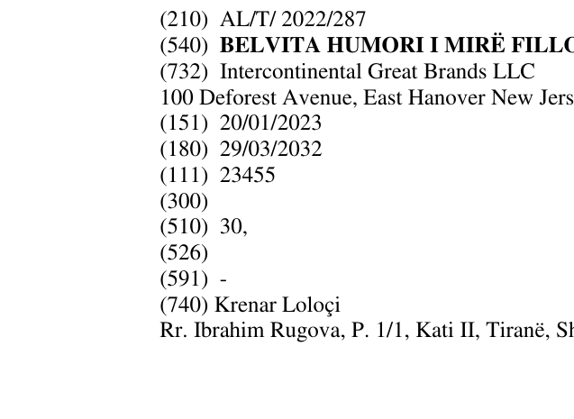 Zëri i markës BELVITA HUMORI I MIRË FILLON KËTU. në buletin