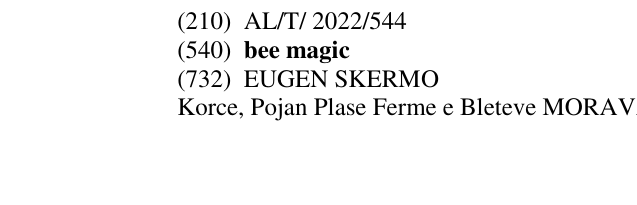 Zëri i markës bee magic në buletin