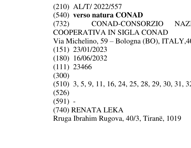 Zëri i markës verso natura CONAD në buletin