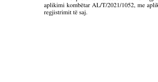 Zëri i markës DORMENO në buletin