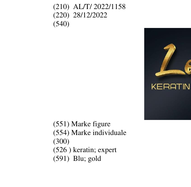 Zëri i markës keratin; expert në buletin