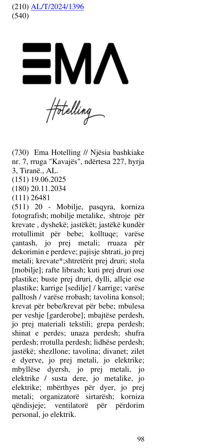 Zëri i markës Hotelling. në buletin