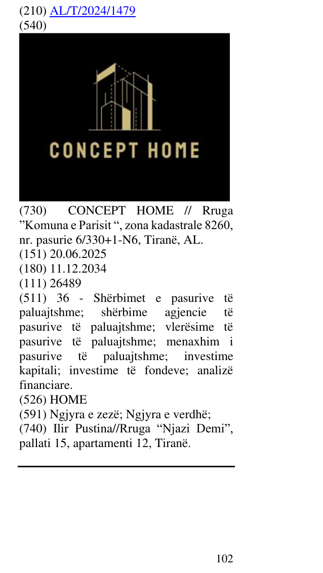 Zëri i markës HOME në buletin