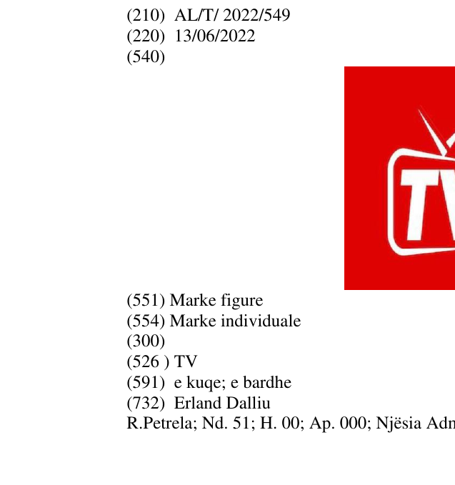 Zëri i markës TV në buletin