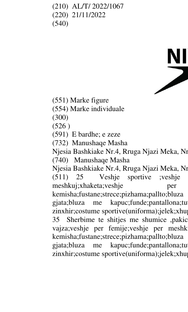 Zëri i markës NIVE në buletin