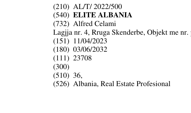 Zëri i markës ELITE ALBANIA në buletin