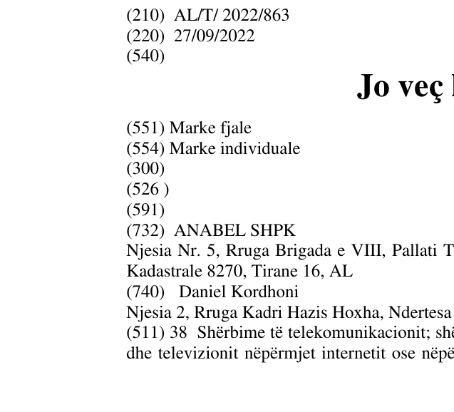 Zëri i markës Jo veç kullera në buletin