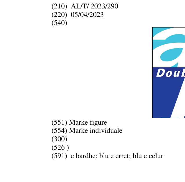 Zëri i markës DOUBLE A në buletin