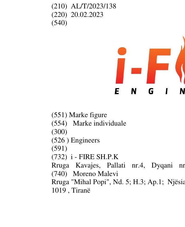 Zëri i markës Engineers në buletin