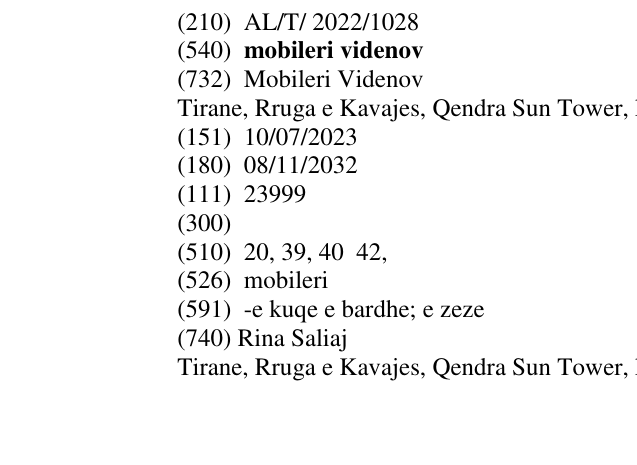 Zëri i markës mobileri videnov në buletin