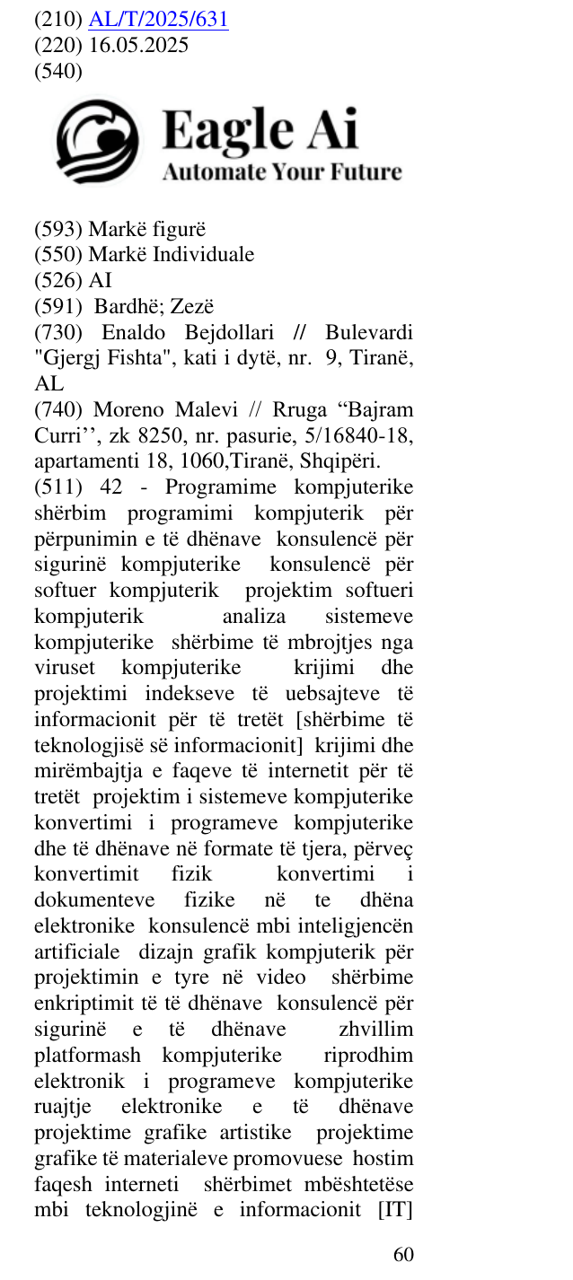 Zëri i markës AI në buletin