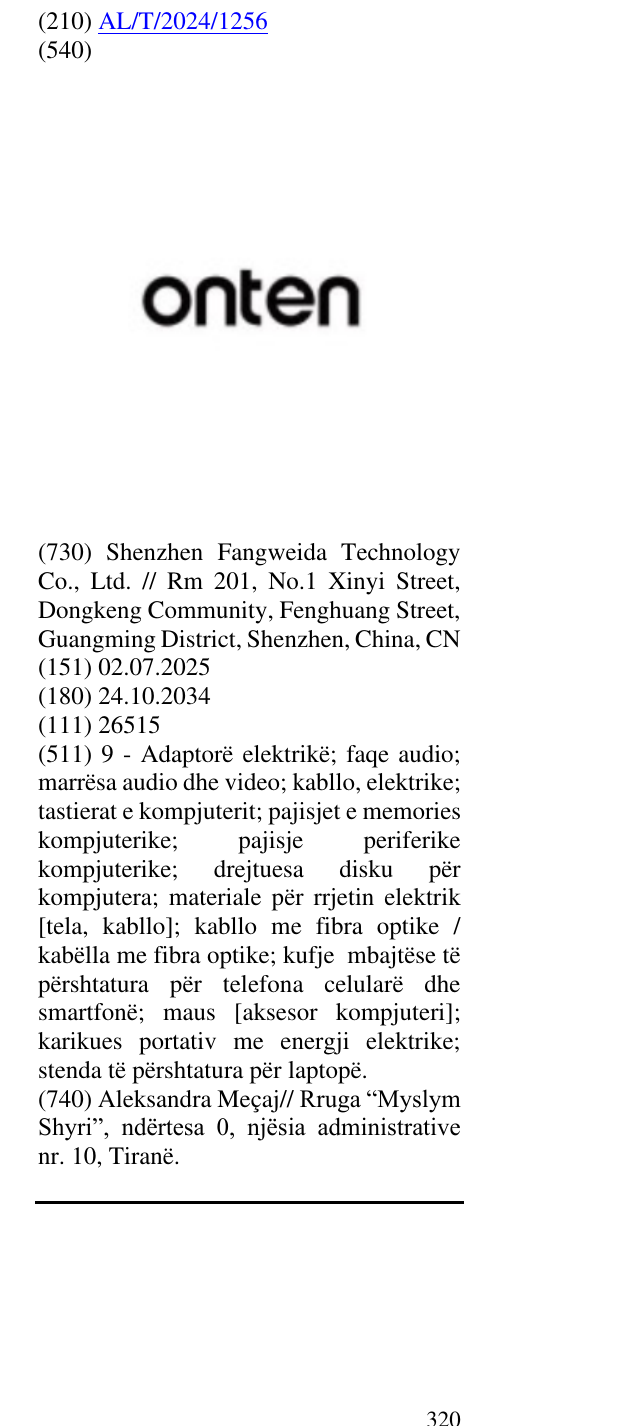 Zëri i markës onten në buletin