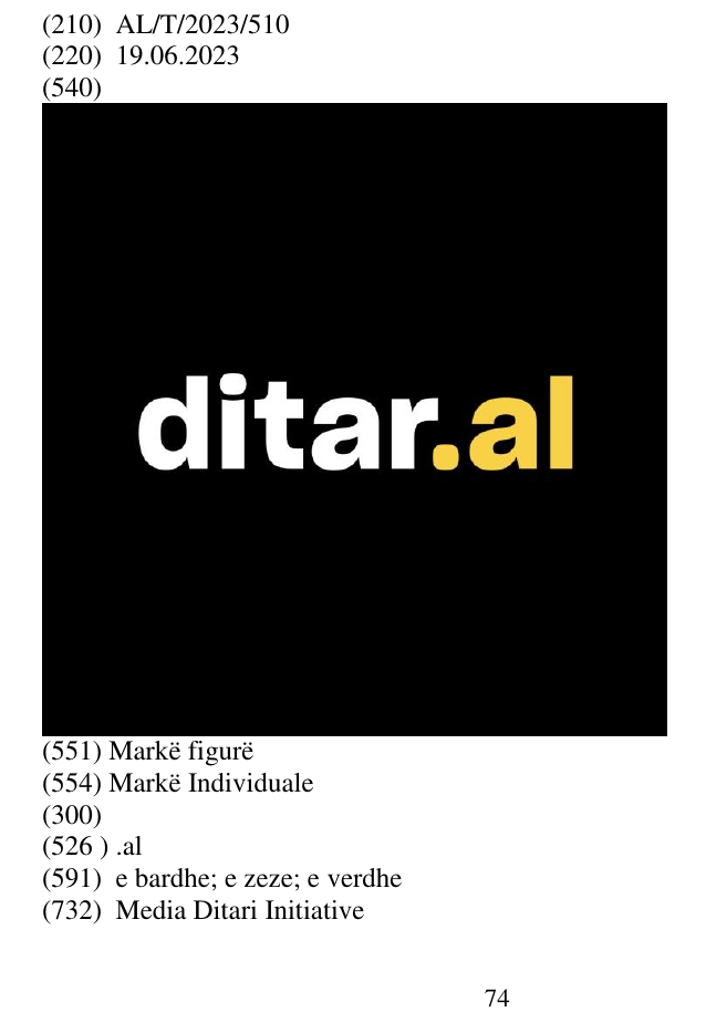 Zëri i markës .al në buletin