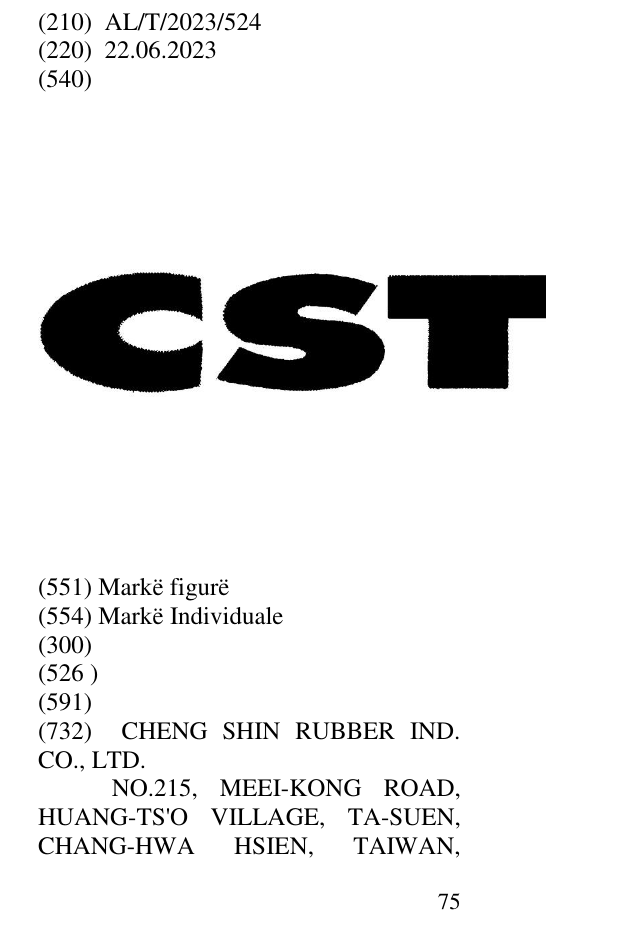 Zëri i markës CST në buletin