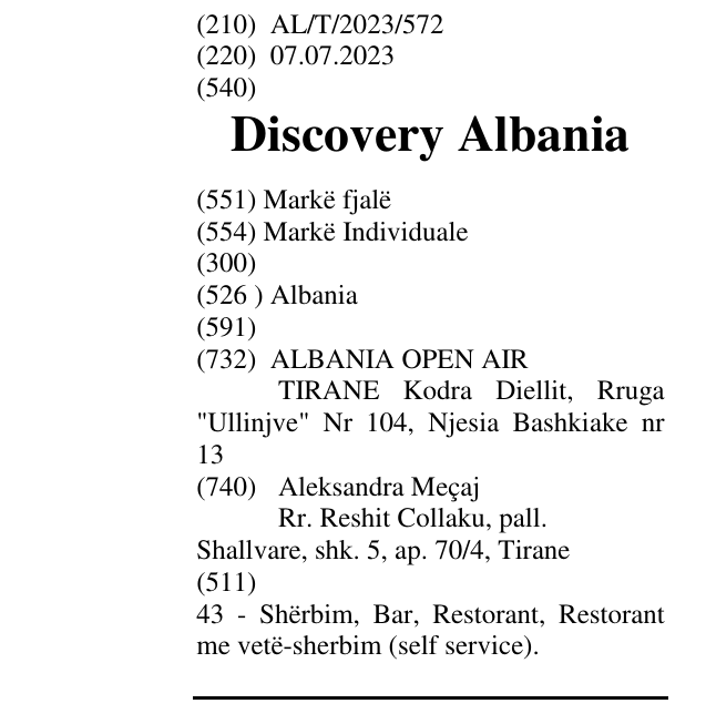 Zëri i markës Discovery Albania në buletin