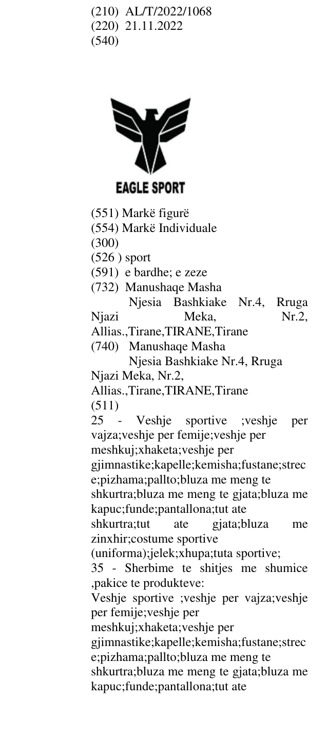 Zëri i markës sport në buletin