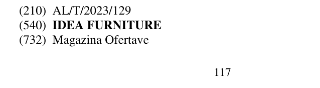 Zëri i markës IDEA FURNITURE në buletin