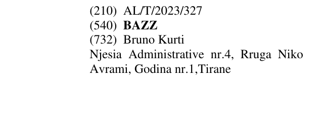 Zëri i markës BAZZ në buletin