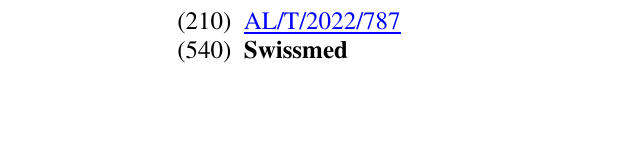 Zëri i markës Swissmed në buletin