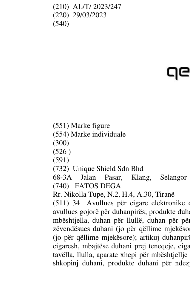 Zëri i markës qeen në buletin