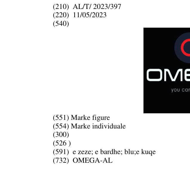 Zëri i markës OMEGA you can hear it në buletin
