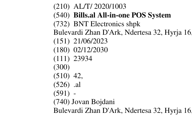 Zëri i markës Bills.al All-in-one POS System në buletin
