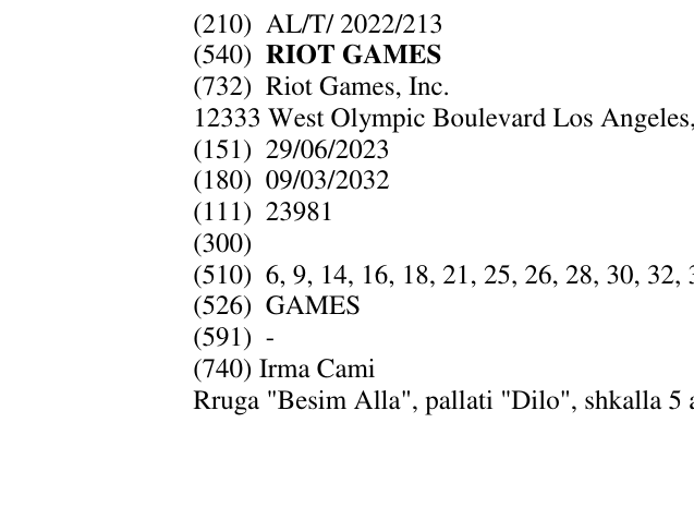 Zëri i markës RIOT GAMES në buletin