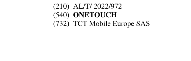 Zëri i markës ONETOUCH në buletin