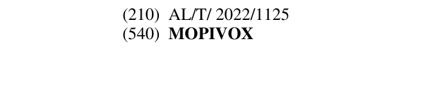 Zëri i markës MOPIVOX Buletini i Pronësisë Industriale 97 në buletin