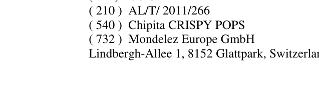 Zëri i markës Chipita CRISPY POPS në buletin