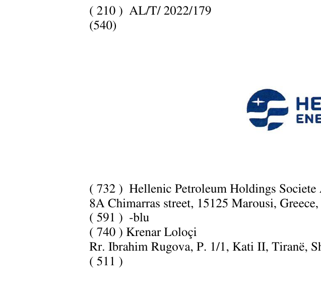Zëri i markës HELLENiQ ENERGY në buletin