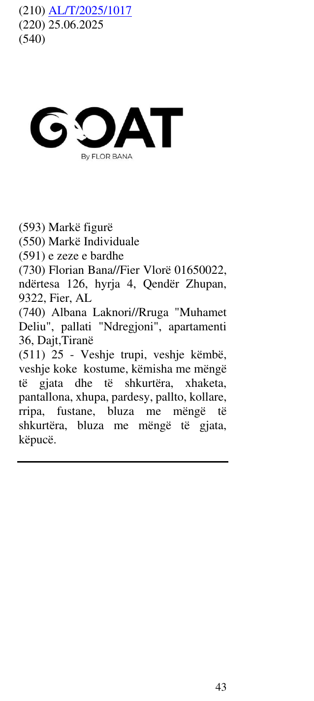 Zëri i markës dhe një seksion kufizues në rrjedhën e poshtme në buletin