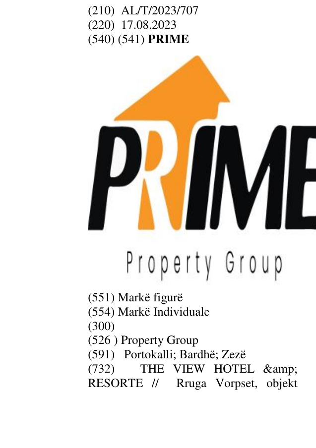 Zëri i markës Property Group në buletin