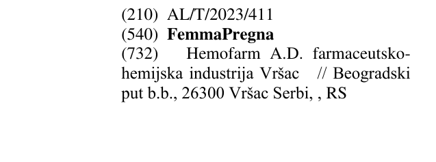 Zëri i markës FemmaPregna në buletin