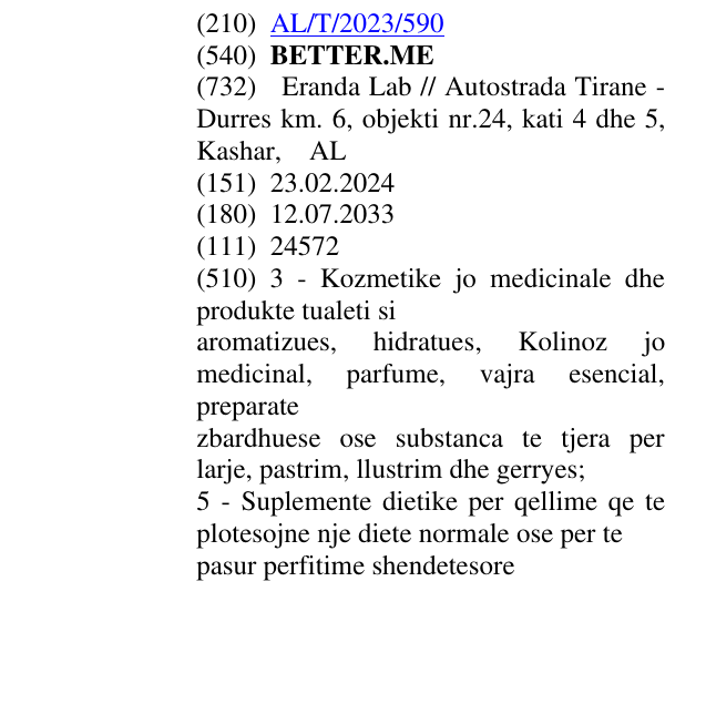 Zëri i markës BETTER.ME në buletin