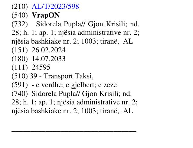 Zëri i markës VrapON në buletin