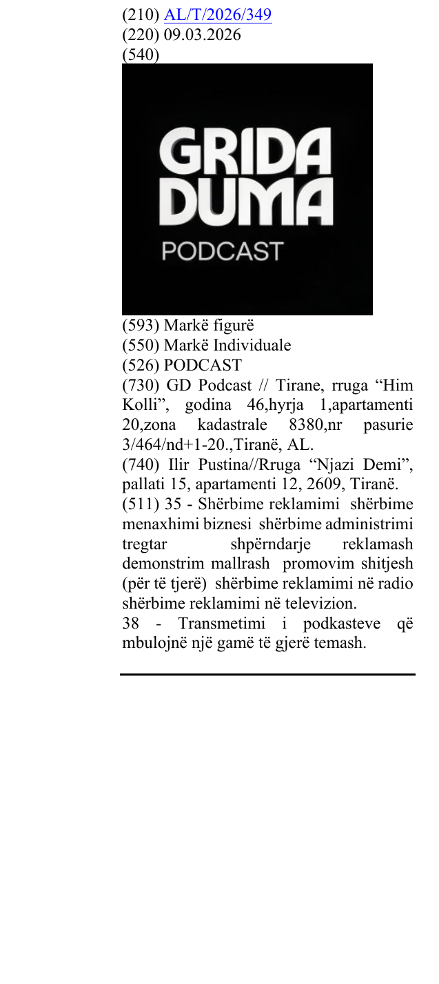 Zëri i markës PODCAST në buletin