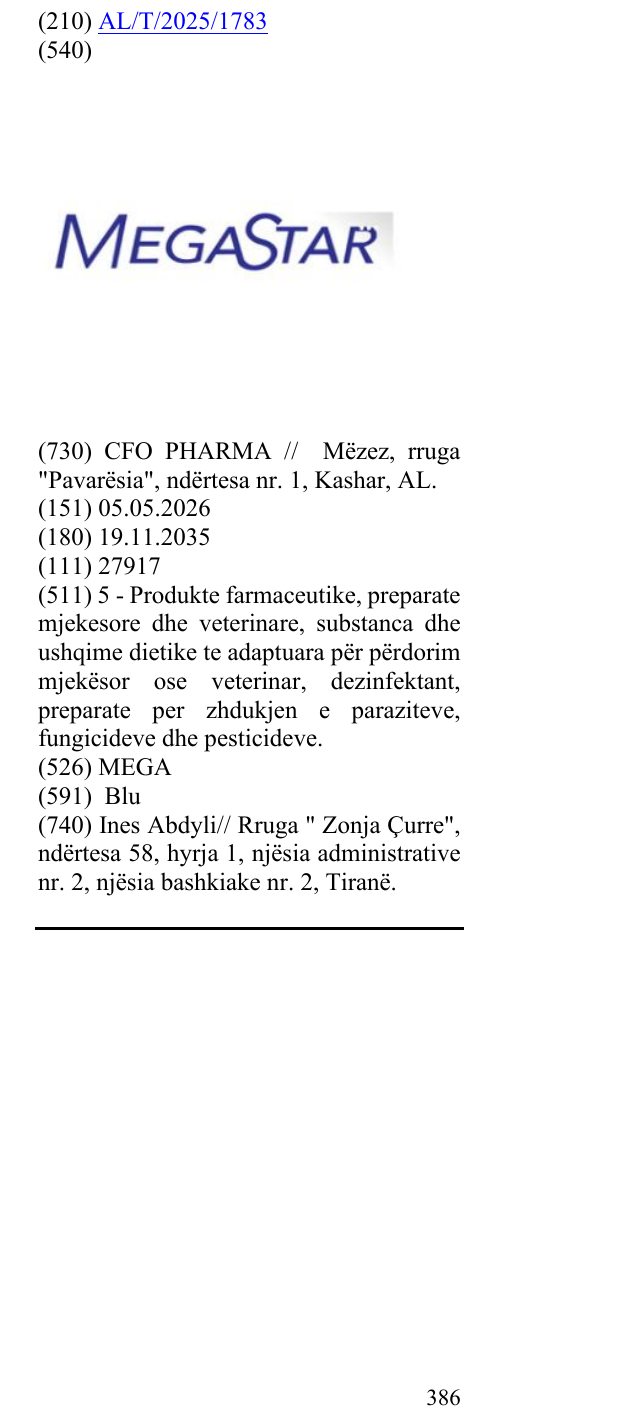 Zëri i markës MEGA në buletin