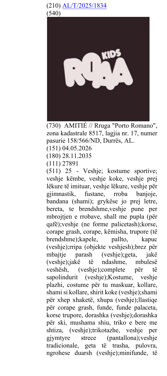 Zëri i markës KIDS në buletin