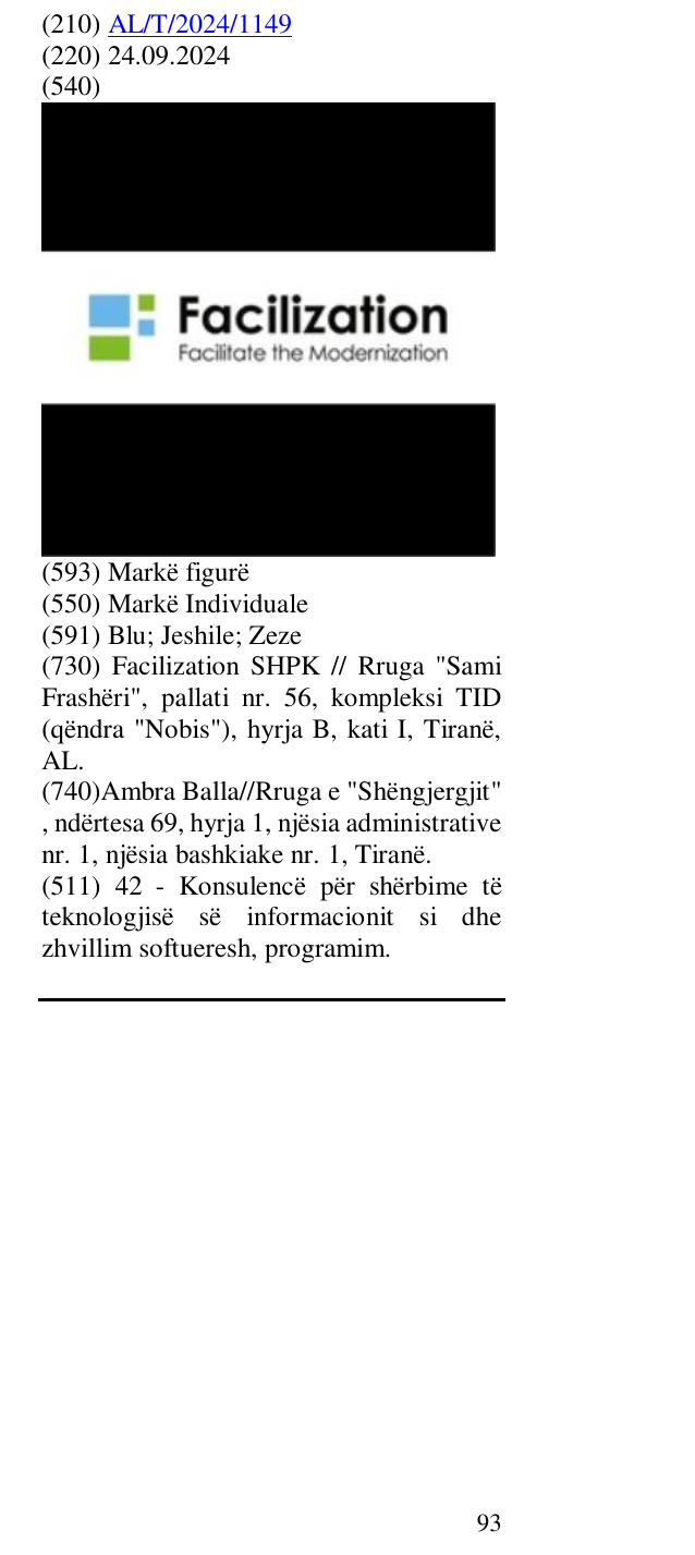 Zëri i markës FACILIZATION facilitate the Modernization në buletin