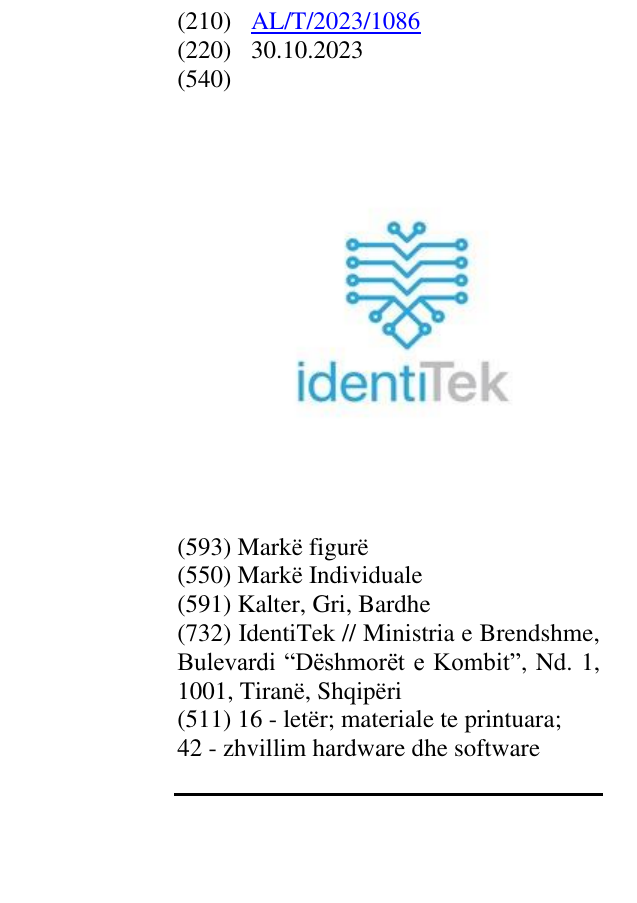 Zëri i markës identitek në buletin