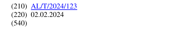 Zëri i markës 71 në buletin
