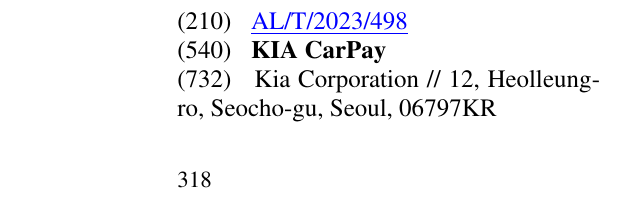 Zëri i markës KIA CarPay në buletin